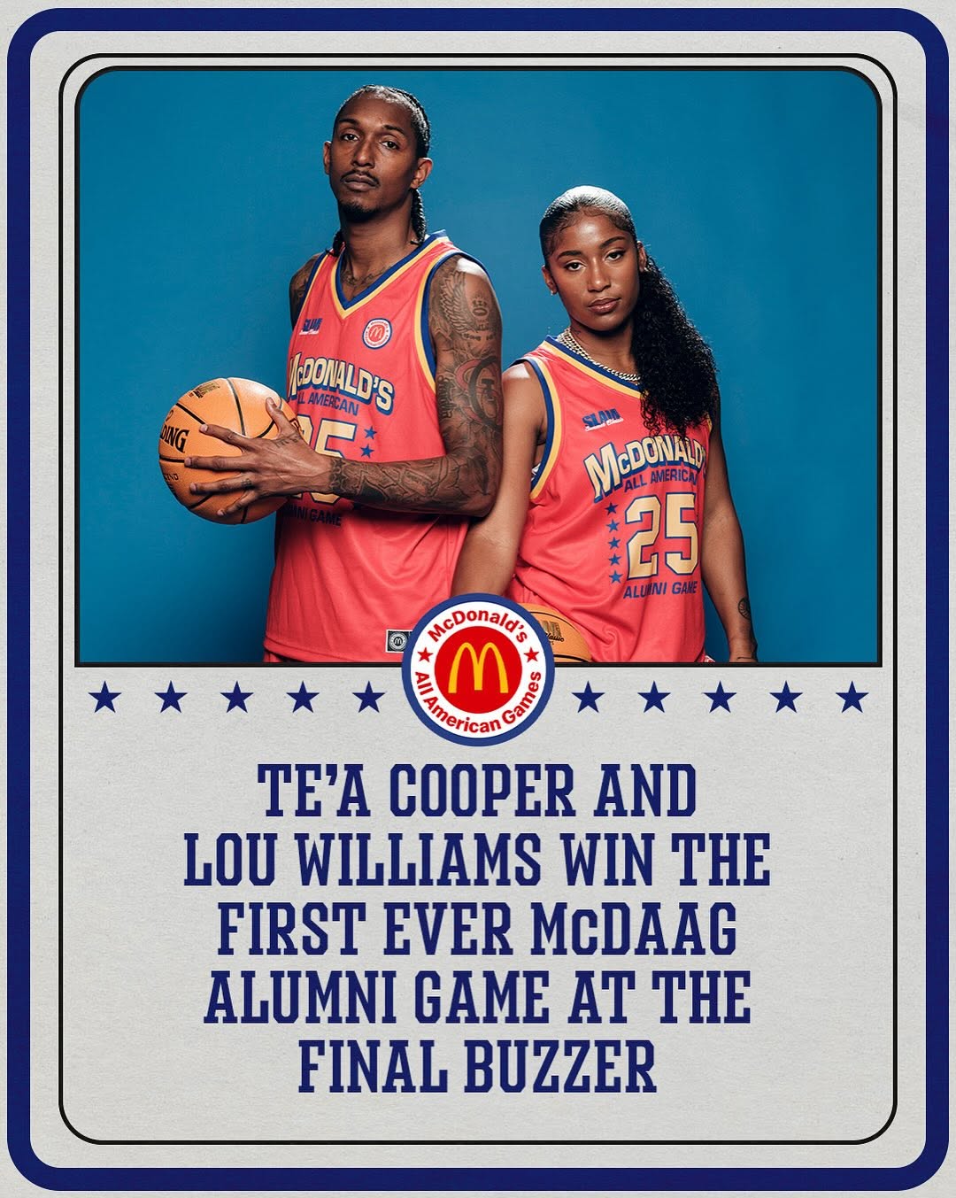 Alumni Game editorial social content
